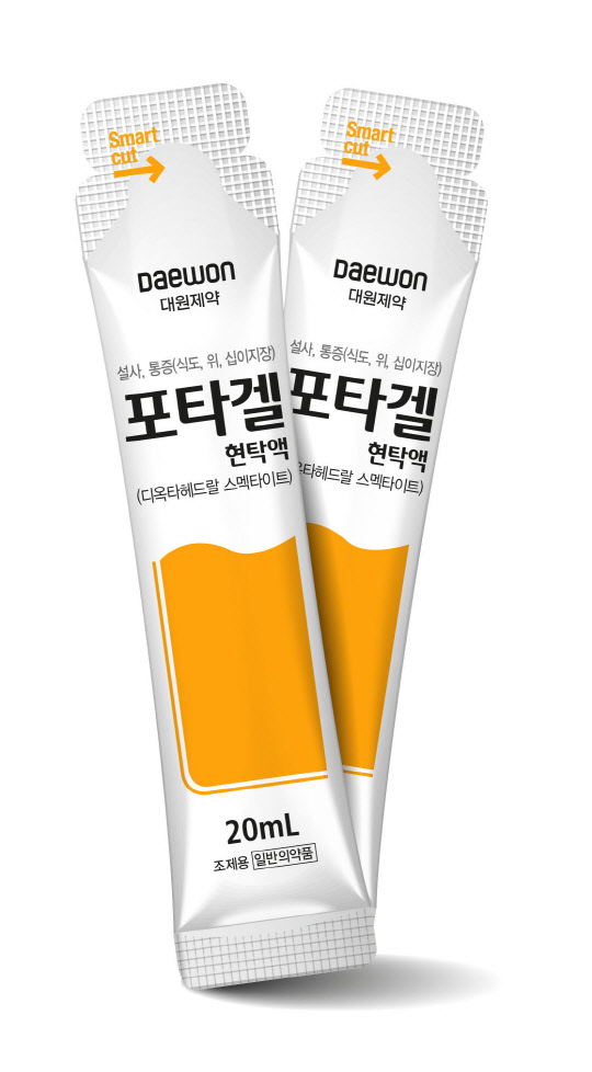 포타겔 스틱파우치. 대원제약 제공